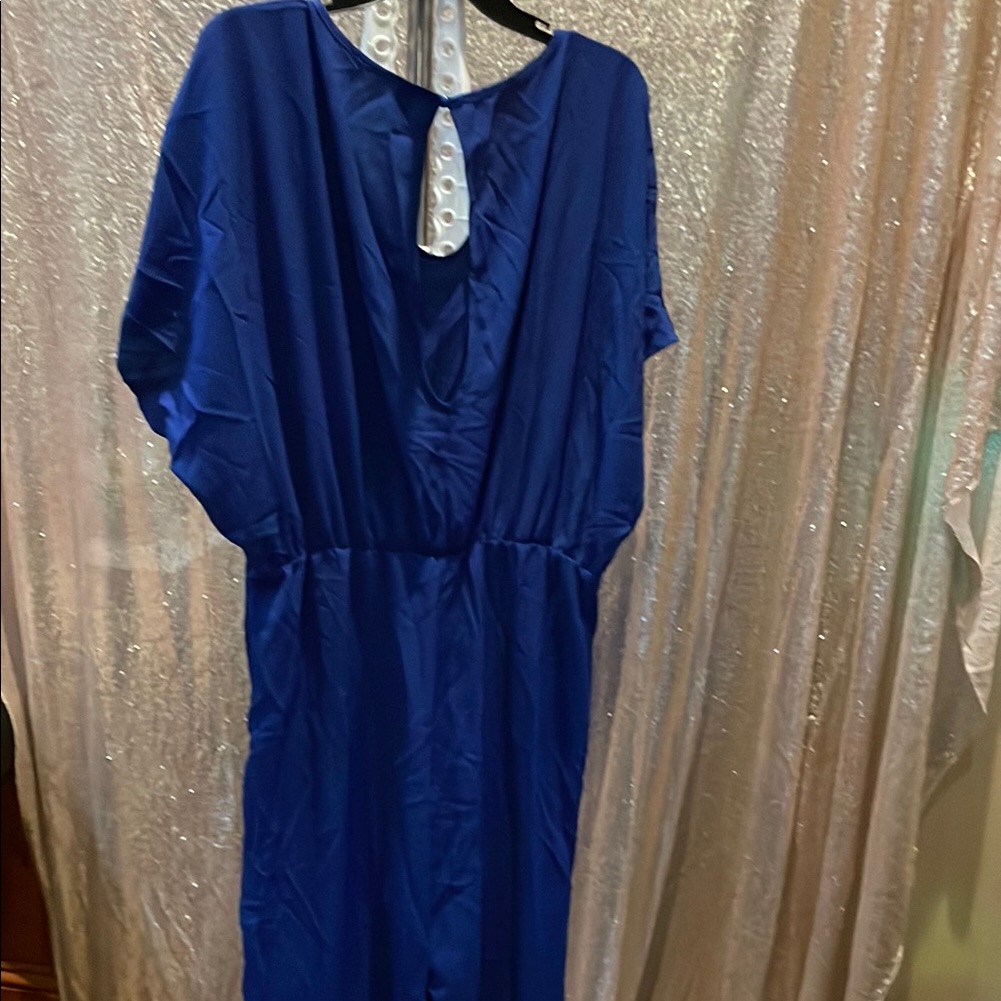 Shein Royal Blue Jumpsuit Nwot